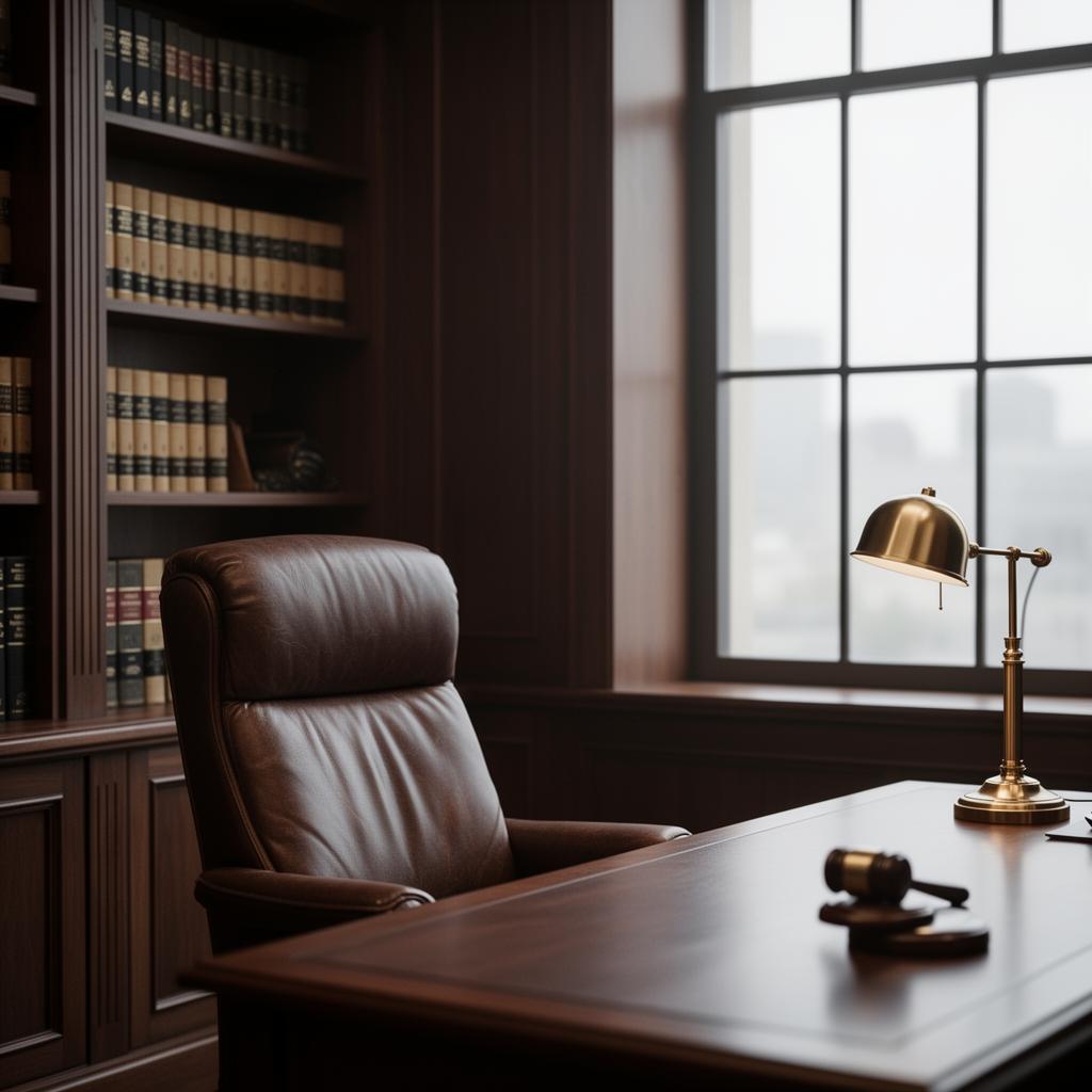 Law & Professional Services website design example