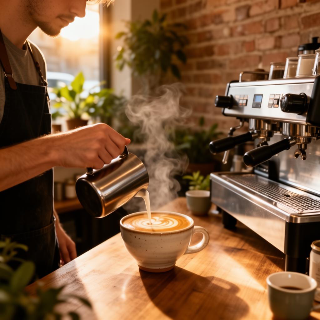 Coffee & Hospitality website design example